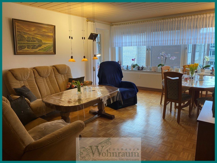 Wohnzimmer Etagenwohnung Cuxhaven / D�se