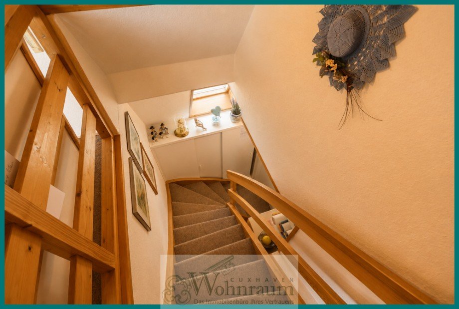 Treppe zum Spitzboden Einfamilienhaus Cuxhaven / D�se