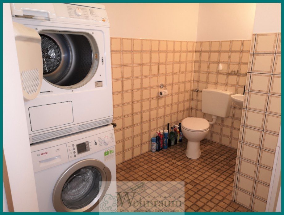 WC und Waschraum Zweifamilienhaus Cuxhaven