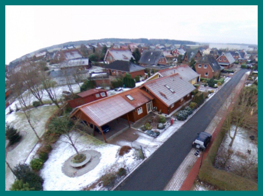 Luftbild Doppelhaush�lfte Lamstedt