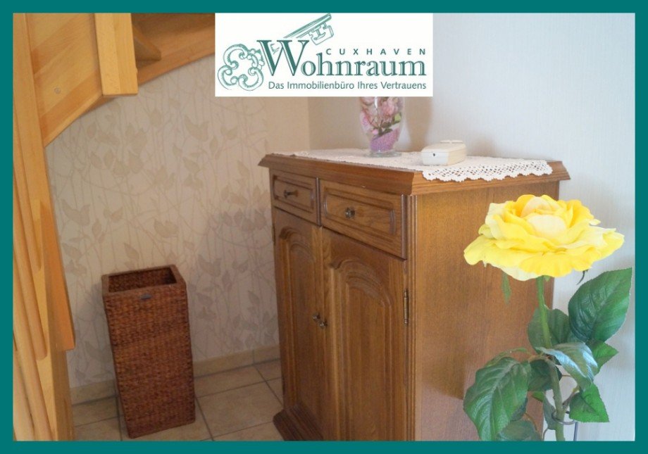 wohnlicher Flurbereich Reihenmittelhaus Cuxhaven / Groden