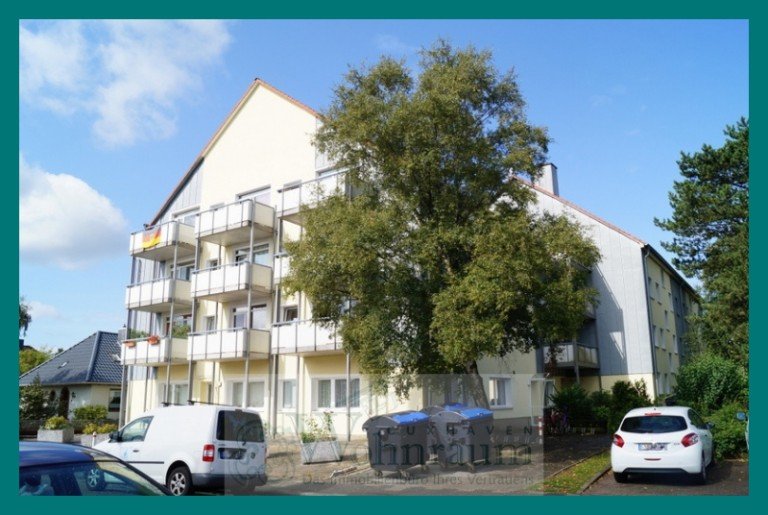 Au�enansicht Cuxhaven Etagenwohnung Teilm�blierte Dachgeschosswohnung in gepflegter Wohngegend mit Blick ins Gr�ne