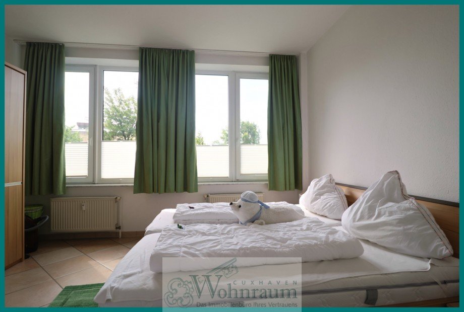 Schlafzimmer Erdgeschosswohnung Cuxhaven