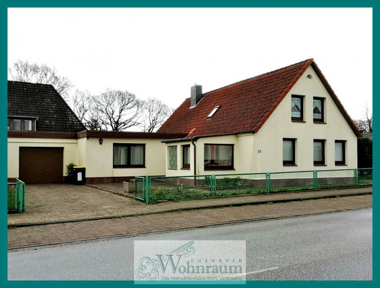 Stra�enansicht Cuxhaven Einfamilienhaus Handwerker aufgepasst......Einfamilienhaus in guter Lage mit Potenzial