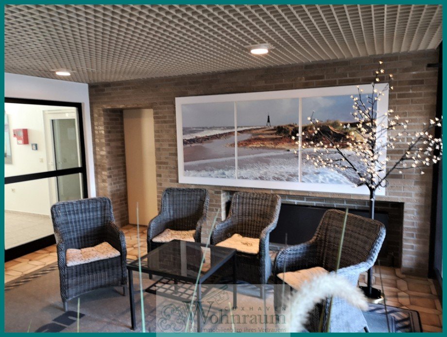 Eingang des Hauses... Etagenwohnung Cuxhaven / D�se
