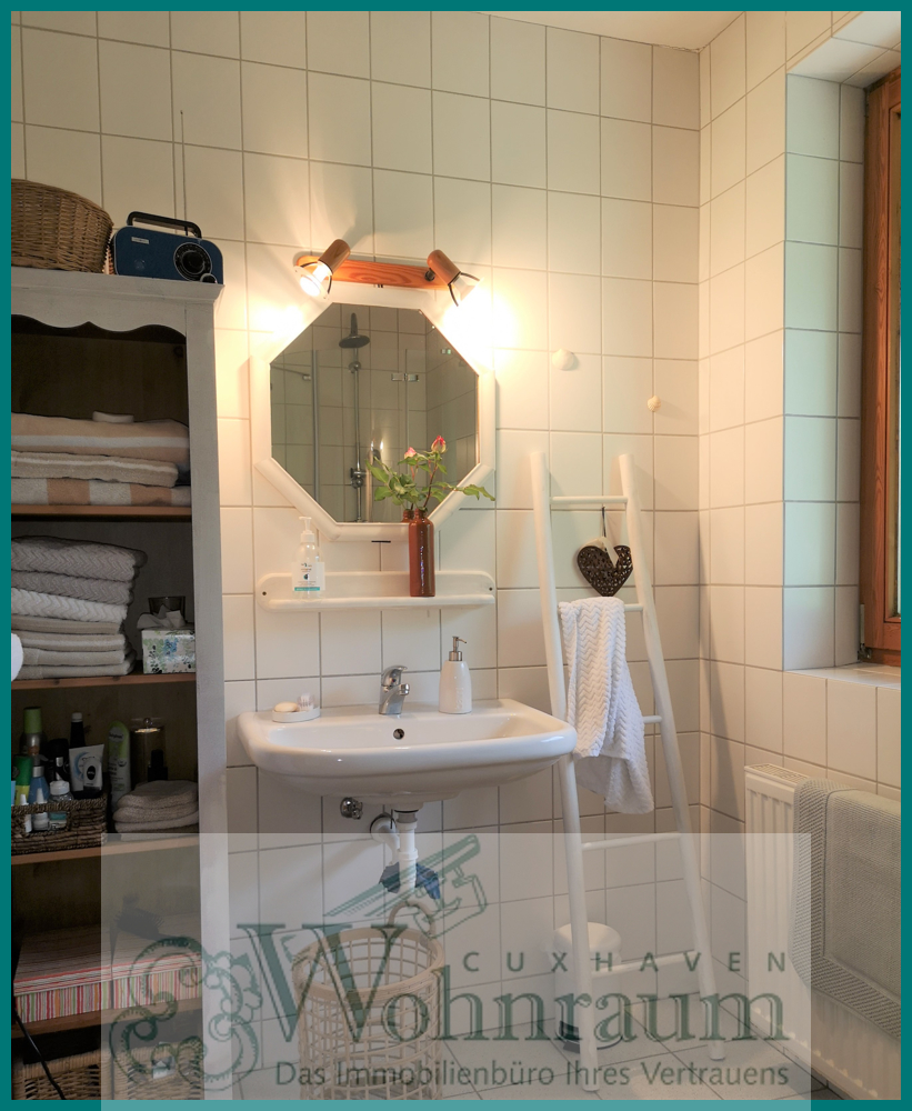 Badezimmer EG Einfamilienhaus Wingst