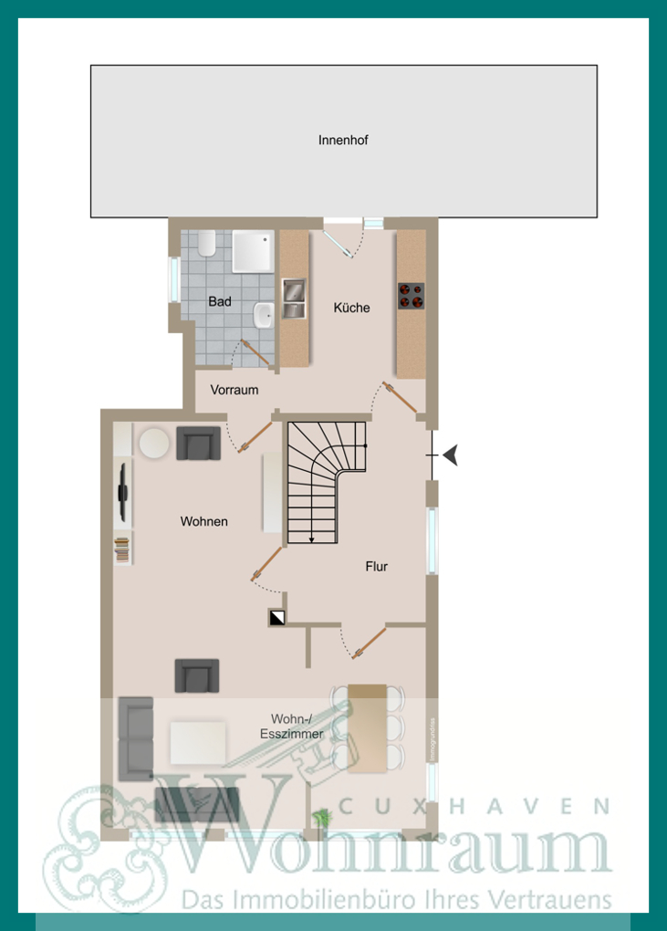 Erdgeschoss Einfamilienhaus Cuxhaven