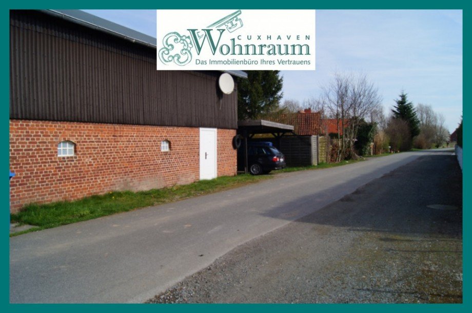 Seitenstra�enansicht Einfamilienhaus Otterndorf