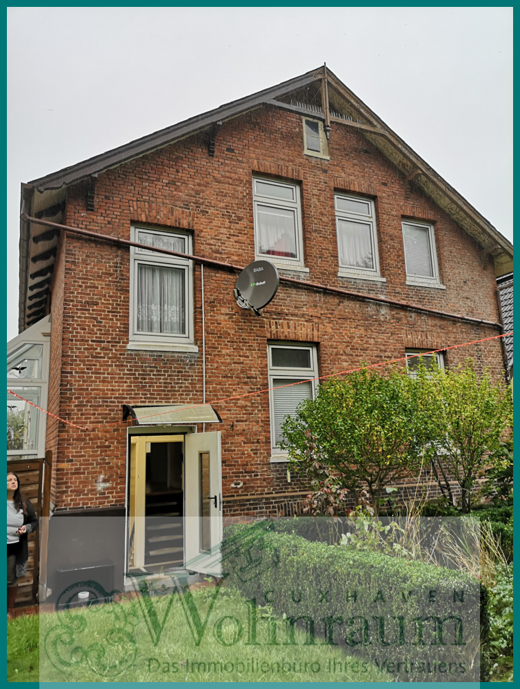 R�ckansicht Zweifamilienhaus Cuxhaven