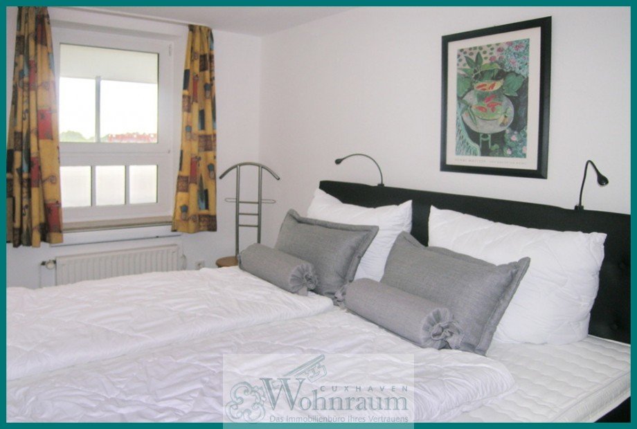 Schlafzimmer Etagenwohnung Dorum Neufeld