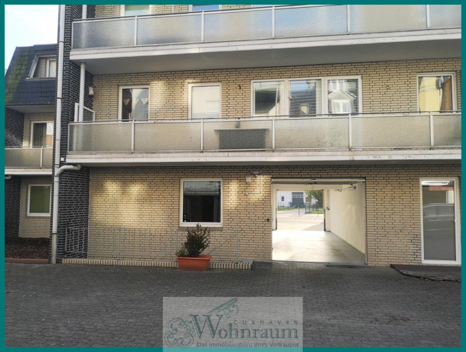 Durchfahrt zur Stra�e Erdgeschosswohnung Cuxhaven