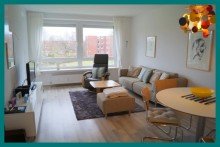helles Wohnzimmer Sanierte Eigentumswohnung, strandnah in D�se.