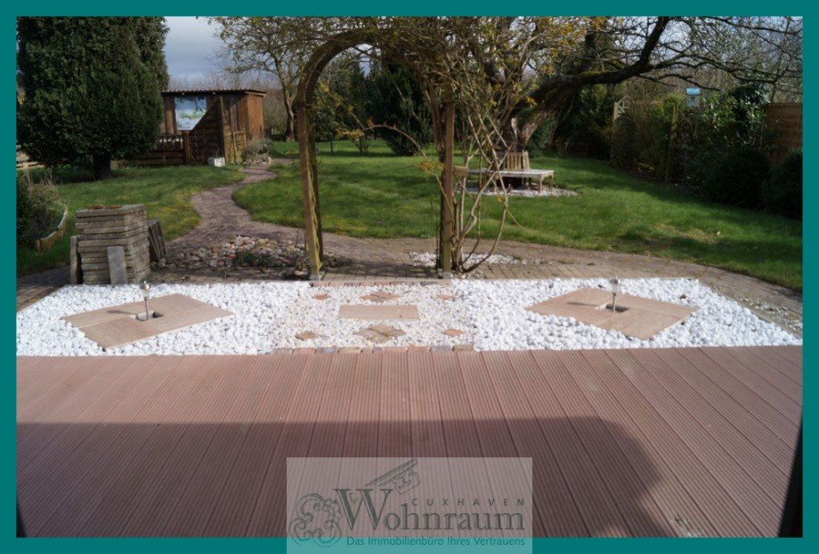 neue Terrasse... Einfamilienhaus Wurster Nordseek�ste