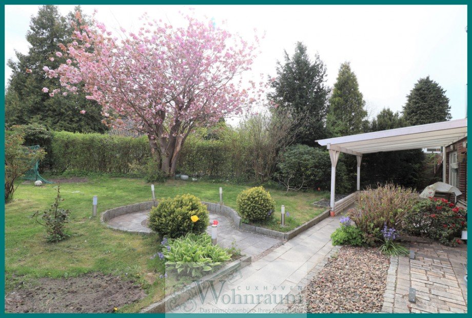 �berdachte Terrasse Zweifamilienhaus Cuxhaven