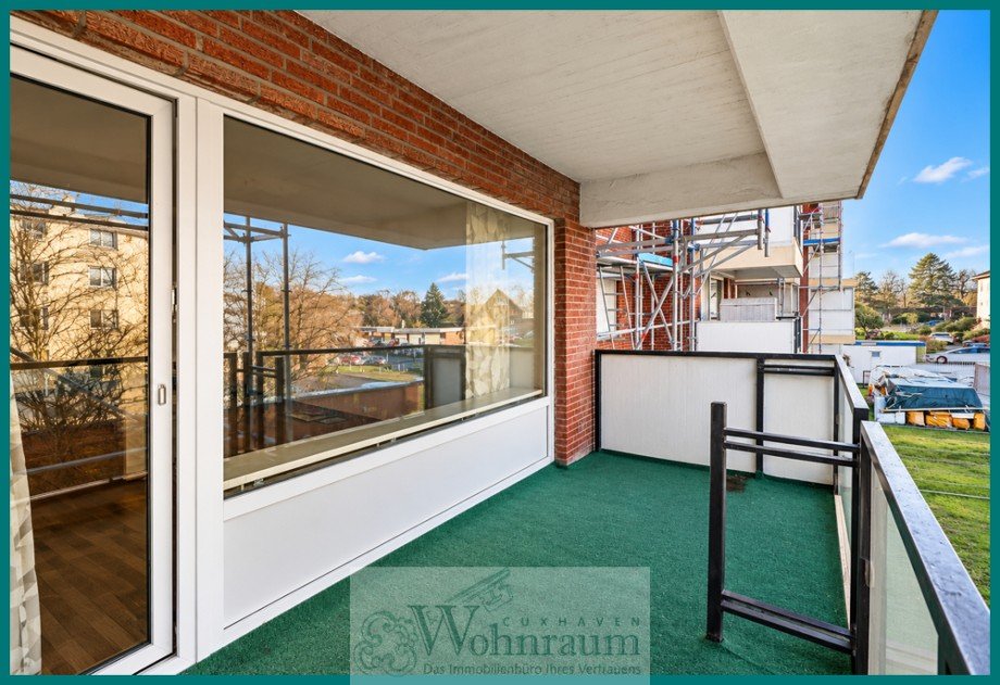 gro�er Balkon Etagenwohnung Cuxhaven