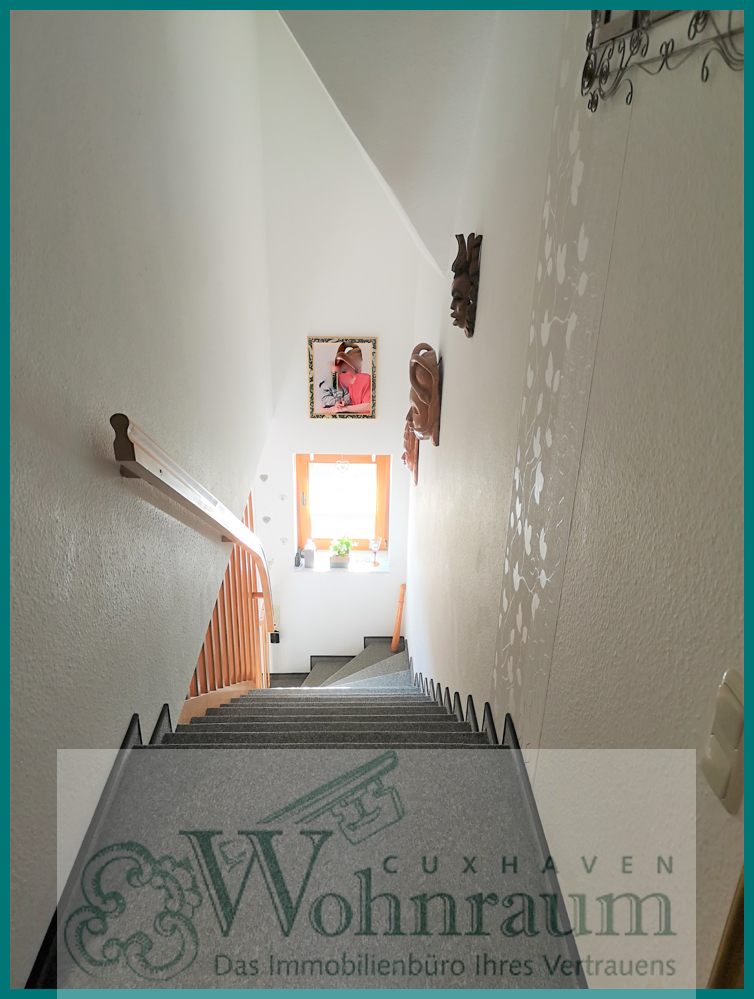 Treppe zum OG Einfamilienhaus Neuhaus (Oste)