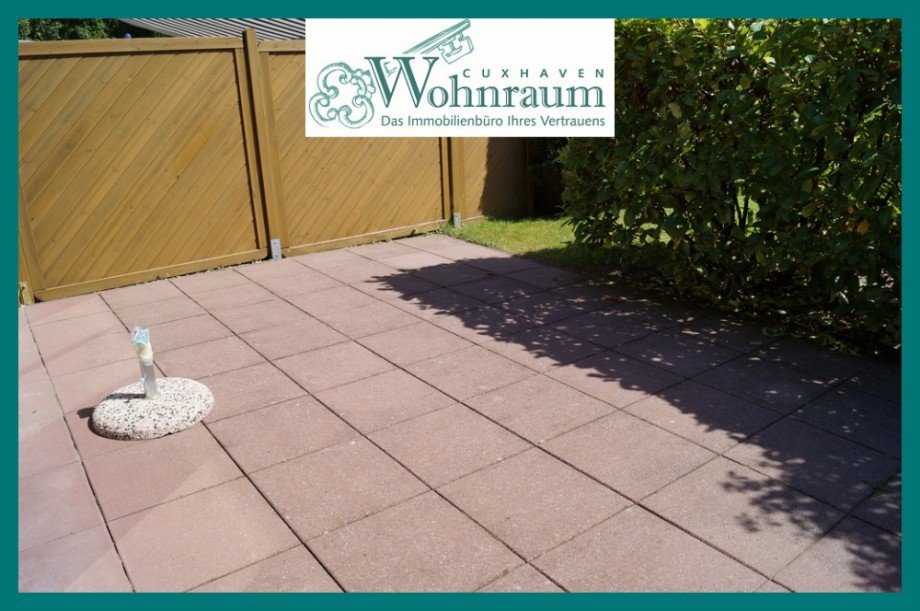 sonnige Terrasse Reihenmittelhaus Cuxhaven / Groden
