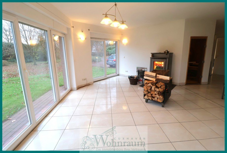 wasserf�hrender Kamin Einfamilienhaus Cuxhaven / Sahlenburg