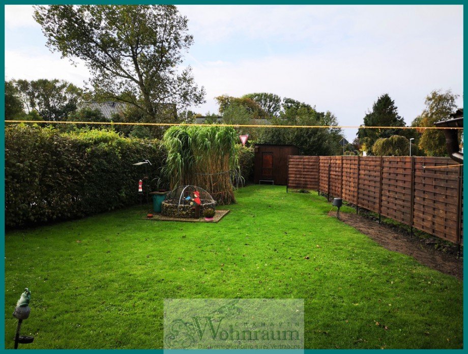 Garten Einfamilienhaus Wremen