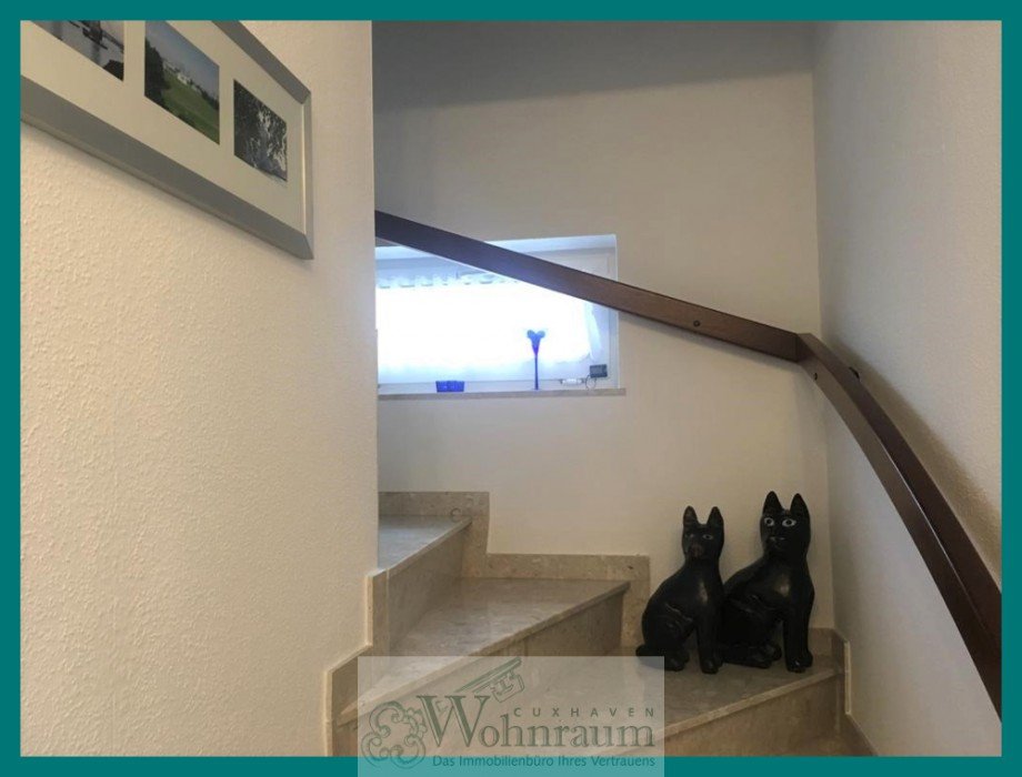 Treppe zum OG Einfamilienhaus Cuxhaven / Altenwalde