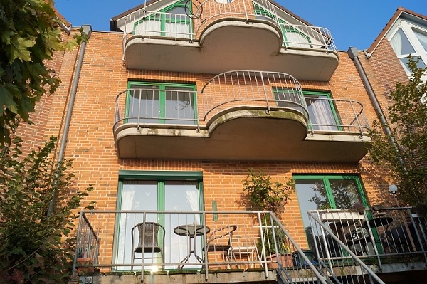 R�ckansicht Etagenwohnung Cuxhaven