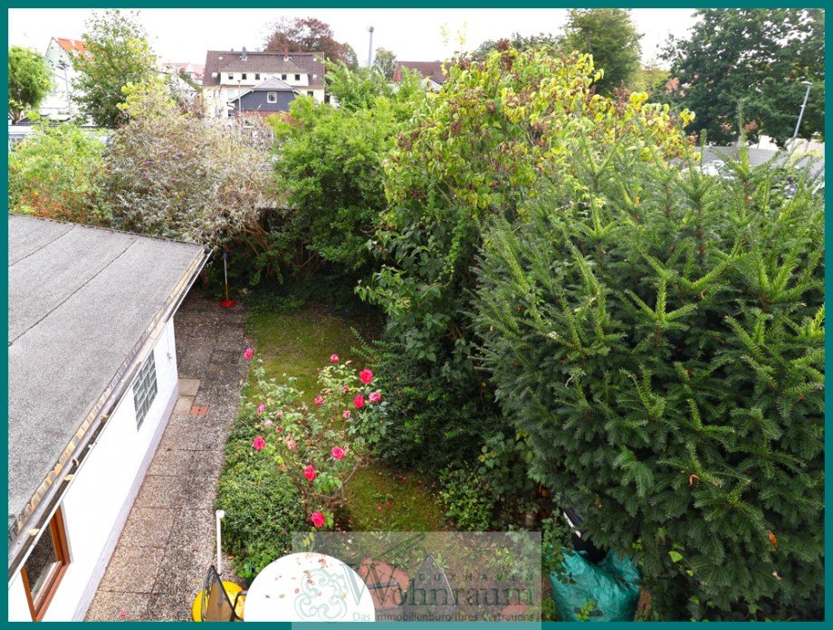 mit Blick in den Garten Einfamilienhaus Cuxhaven