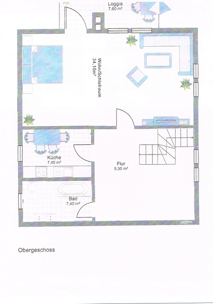 Grundriss OG ohne Gew�hr Einfamilienhaus Wurster Nordseek�ste