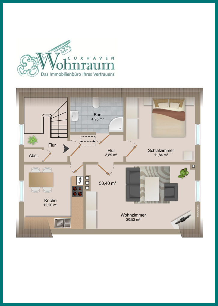  Dachgeschosswohnung Cuxhaven