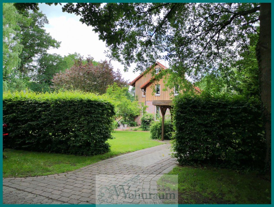 Stra�enansicht Einfamilienhaus Wingst