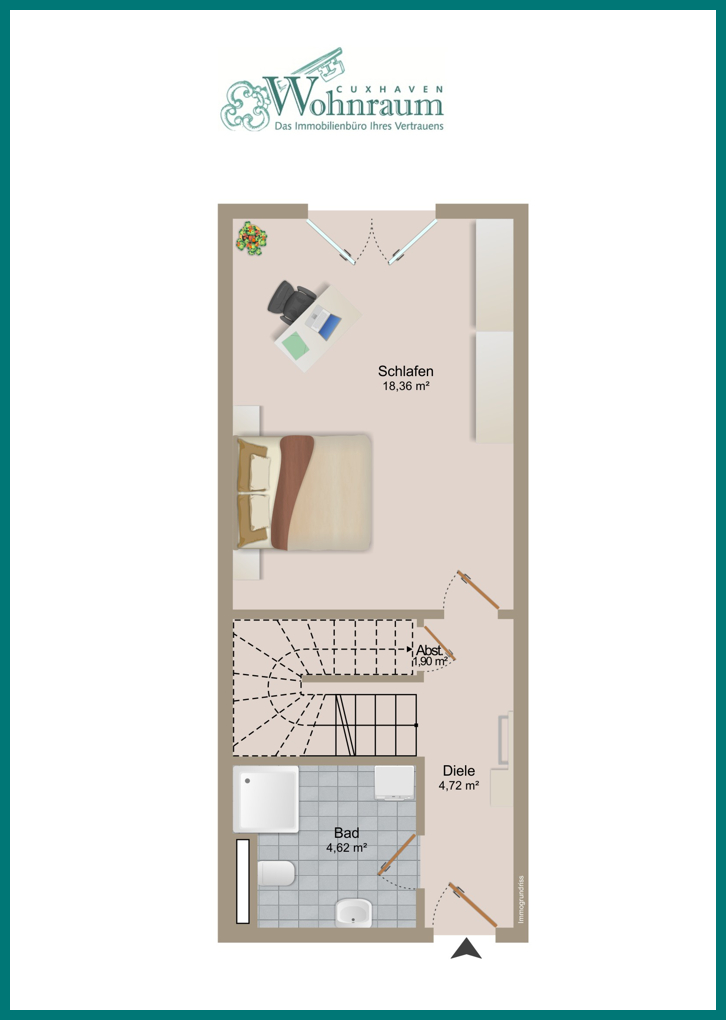 EG Maisonettewohnung Cuxhaven