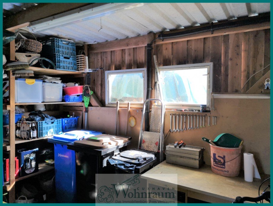 mit Schuppen Einfamilienhaus Wurster Nordseek�ste OT Nordholz