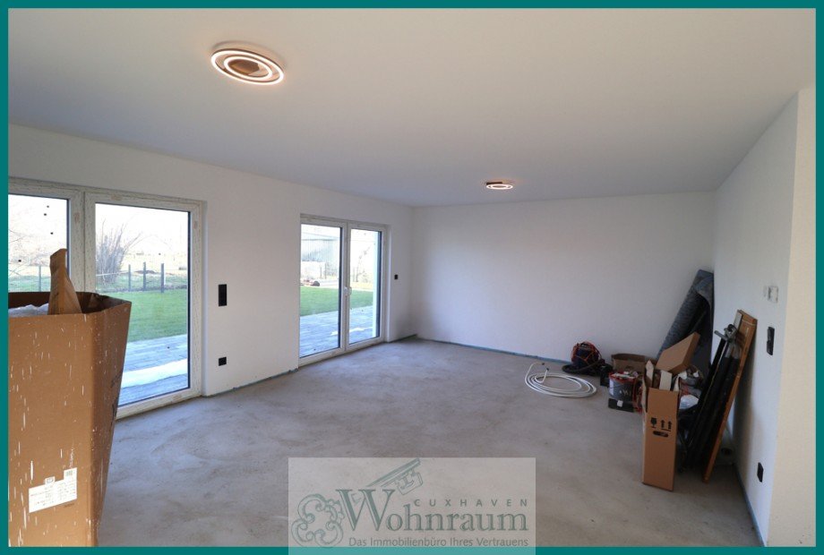 Wohnzimmer Doppelhaush�lfte Cuxhaven / Altenbruch
