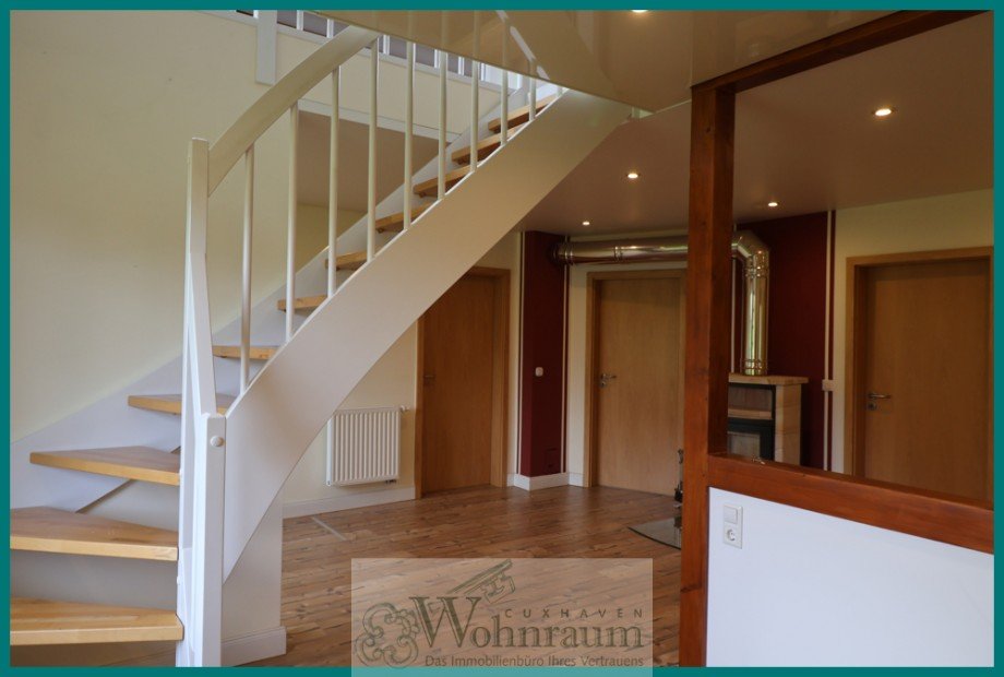 Treppe zum OG Einfamilienhaus Padingb�ttel