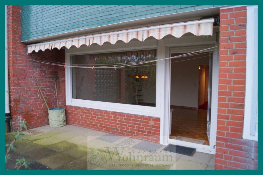 R�ckansicht... Reihenmittelhaus Cuxhaven