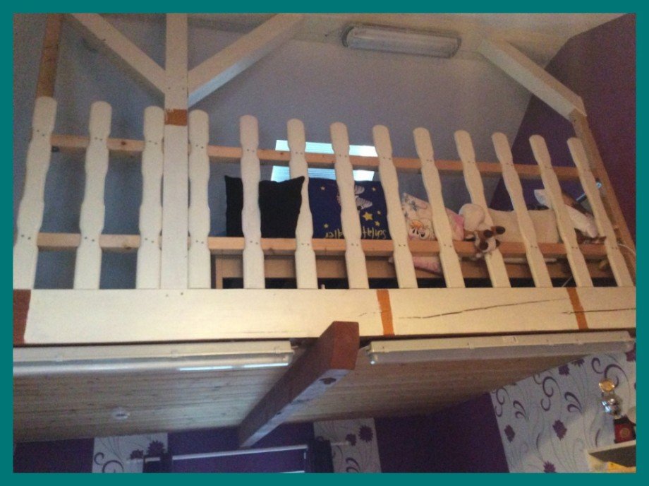 Kinderzimmer Schlafboden Doppelhaush�lfte Lamstedt