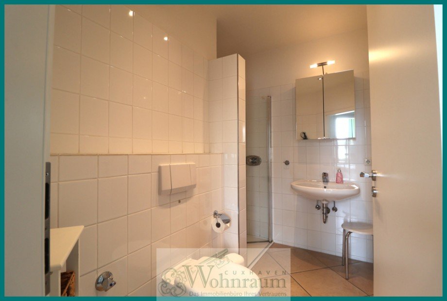 Badezimmer Erdgeschosswohnung Cuxhaven