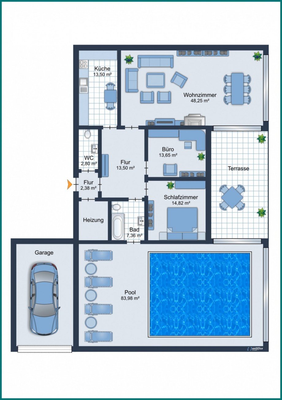 Grundriss Einfamilienhaus Balje