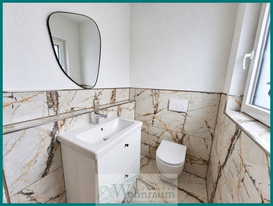 G�ste WC Doppelhaush�lfte Cuxhaven / Altenbruch
