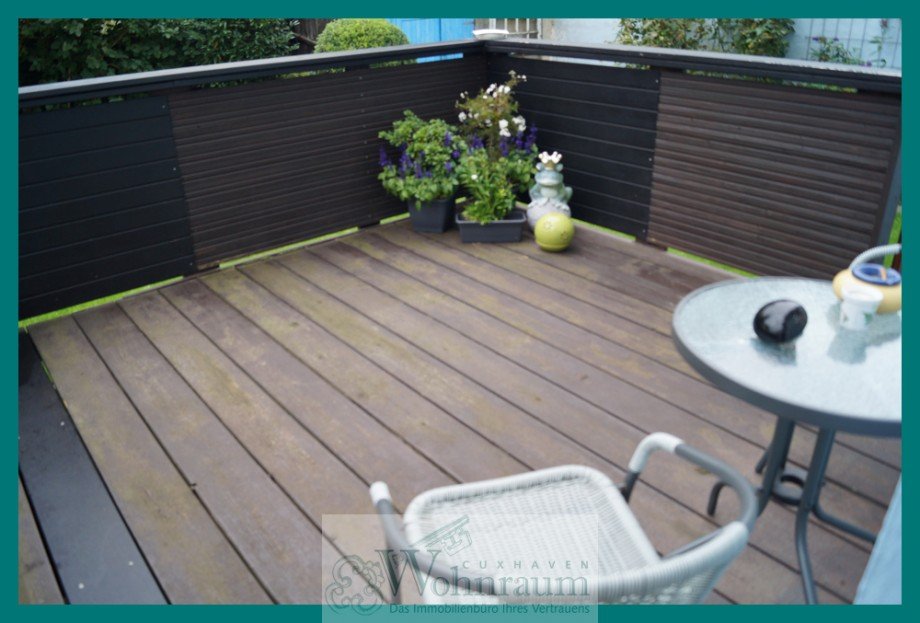 eigene Terrasse Erdgeschosswohnung Cuxhaven