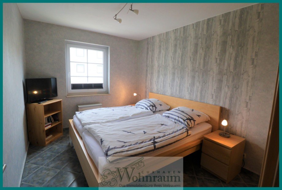 Schlafzimmer 1 Etagenwohnung Cuxhaven / D�se