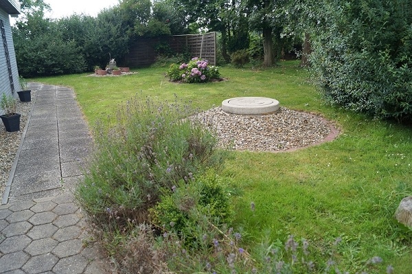 Kl�ranlage Einfamilienhaus Balje