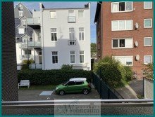 Aussicht vom Balkon Etagenwohnung, nur wenige Schritte bis zum Wasser, Fahrstuhl im Haus