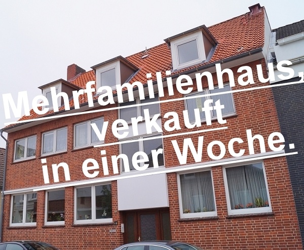 Au�enansicht Cuxhaven Mehrfamilienhaus Mehrfamilienhaus im Herzen von Cuxhaven