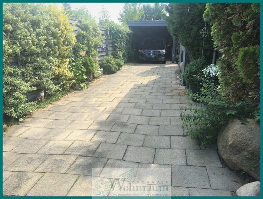 Auffahrt, Carport Einfamilienhaus Cuxhaven / D�se
