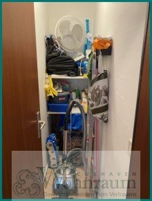 Abstellraum Etagenwohnung, nur wenige Schritte bis zum Wasser, Fahrstuhl im Haus