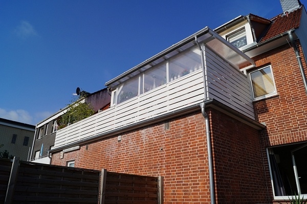 R�ckansicht Mehrfamilienhaus Cuxhaven