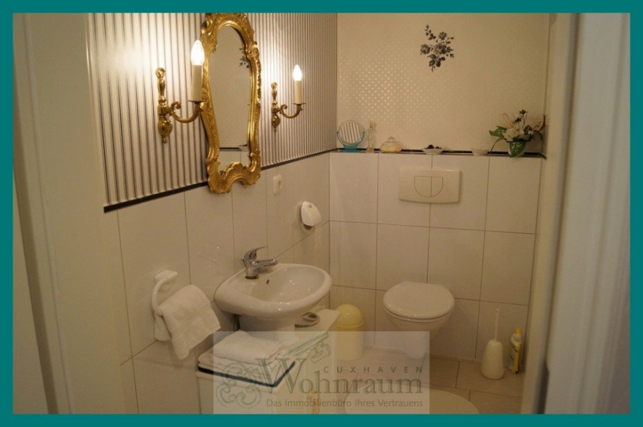 G�ste-WC Doppelhaush�lfte Cuxhaven