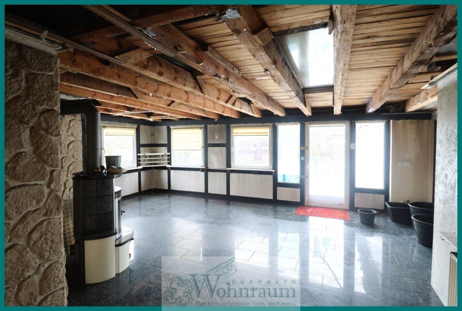 Wintergarten Wohnung EG Einfamilienhaus Cadenberge