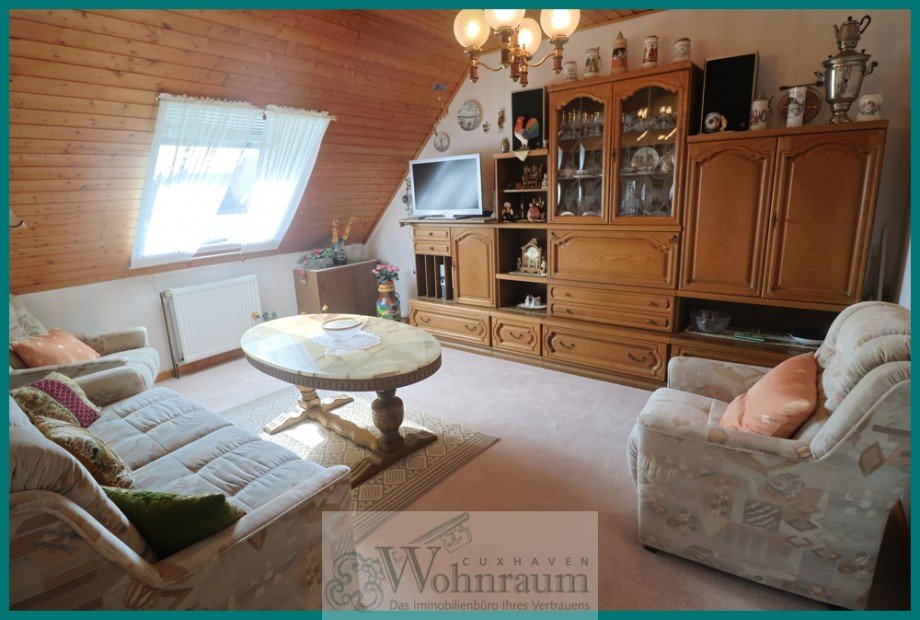 Wohnzimmer OG Doppelhaush�lfte Otterndorf