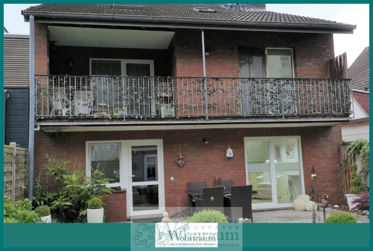 Gartenansicht Cuxhaven Zweifamilienhaus Zweifamilienhaus mit kleiner Gewerbeeinheit in Cuxhaven D�se